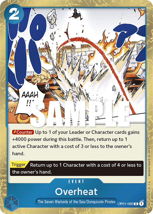 Overheat 2022 One Piece Japanese Romance Dawn
