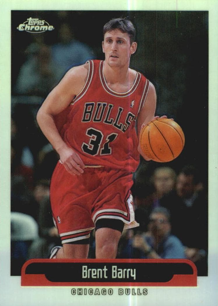 Brent Barry 1999 topps Topps Chrome