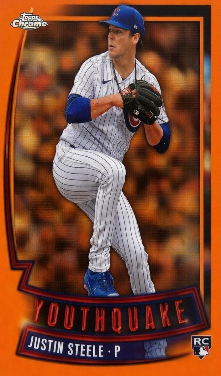 Justin Steele 2023 topps Topps Chrome Update