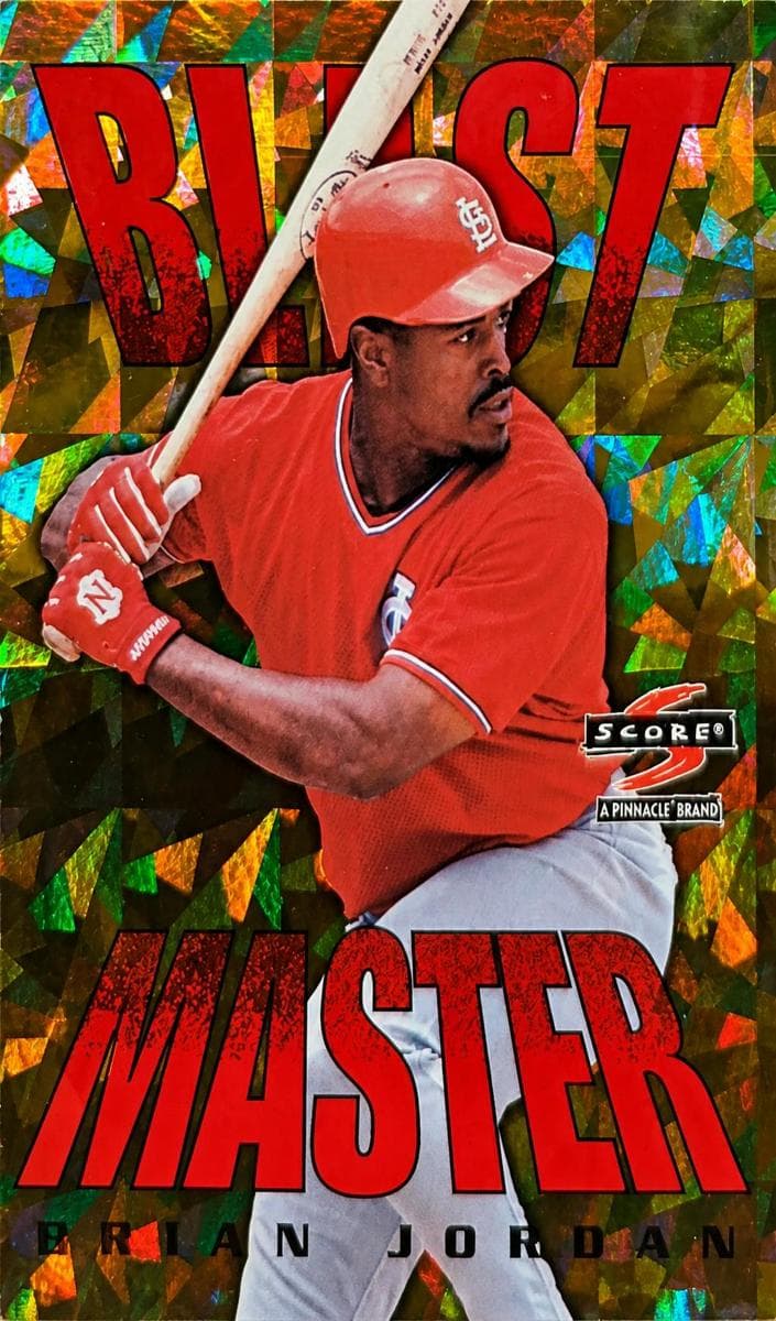 Brian Jordan 1997 panini Score
