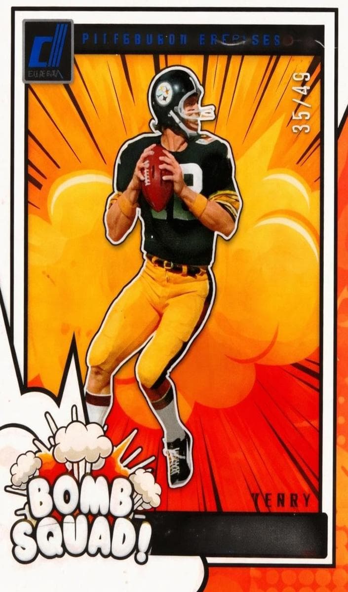 Terry Bradshaw 2024 panini Clearly Donruss