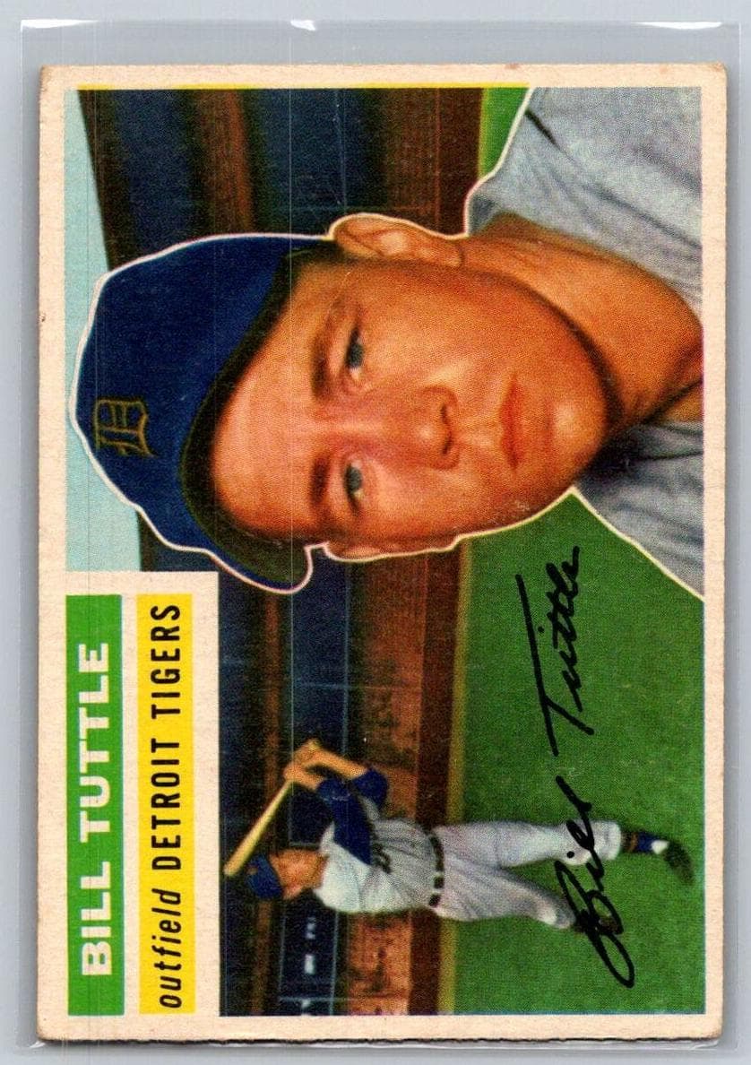 Bill Tuttle 1956 topps