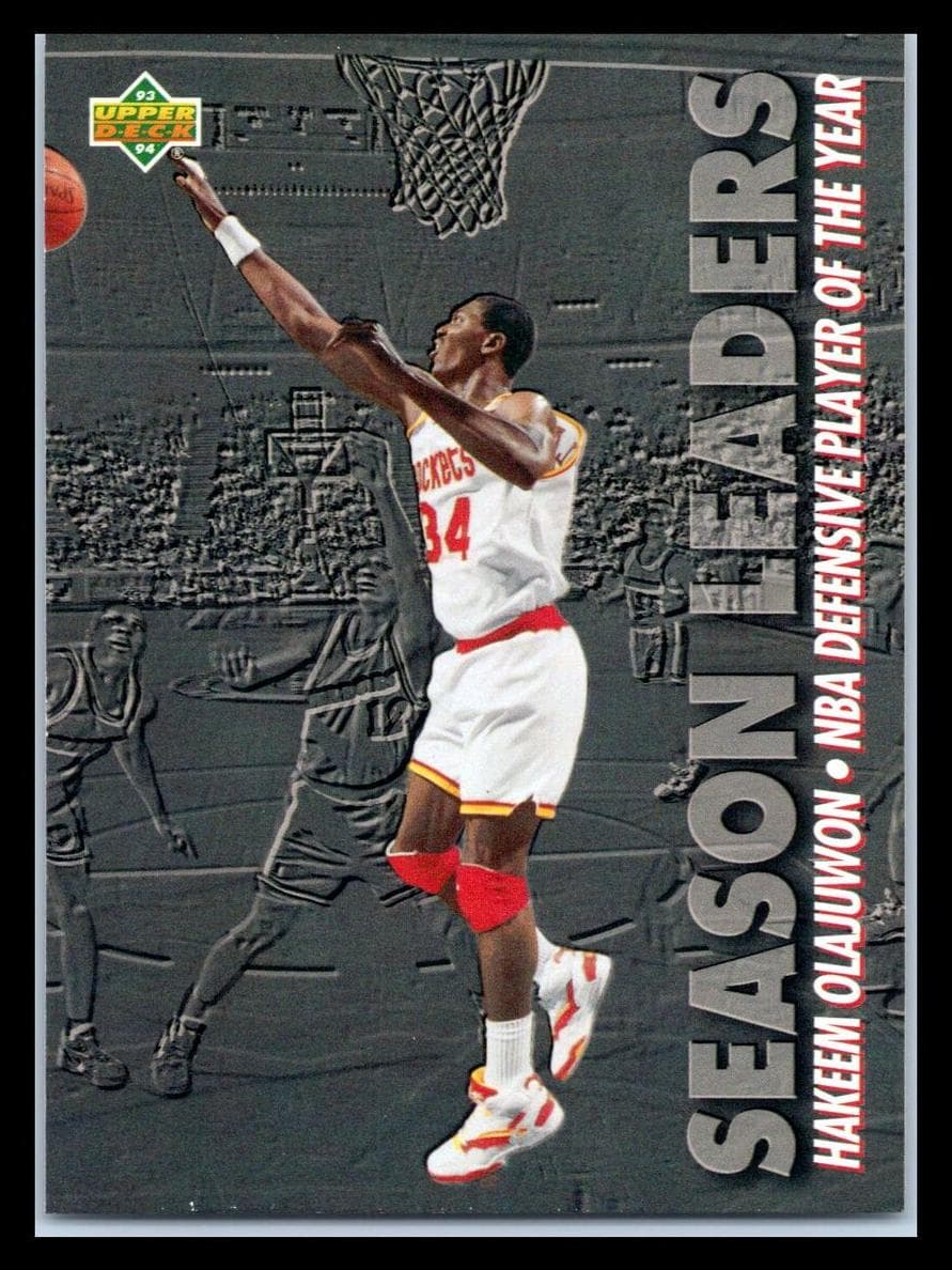 Hakeem Olajuwon 1993 upper-deck Upper Deck
