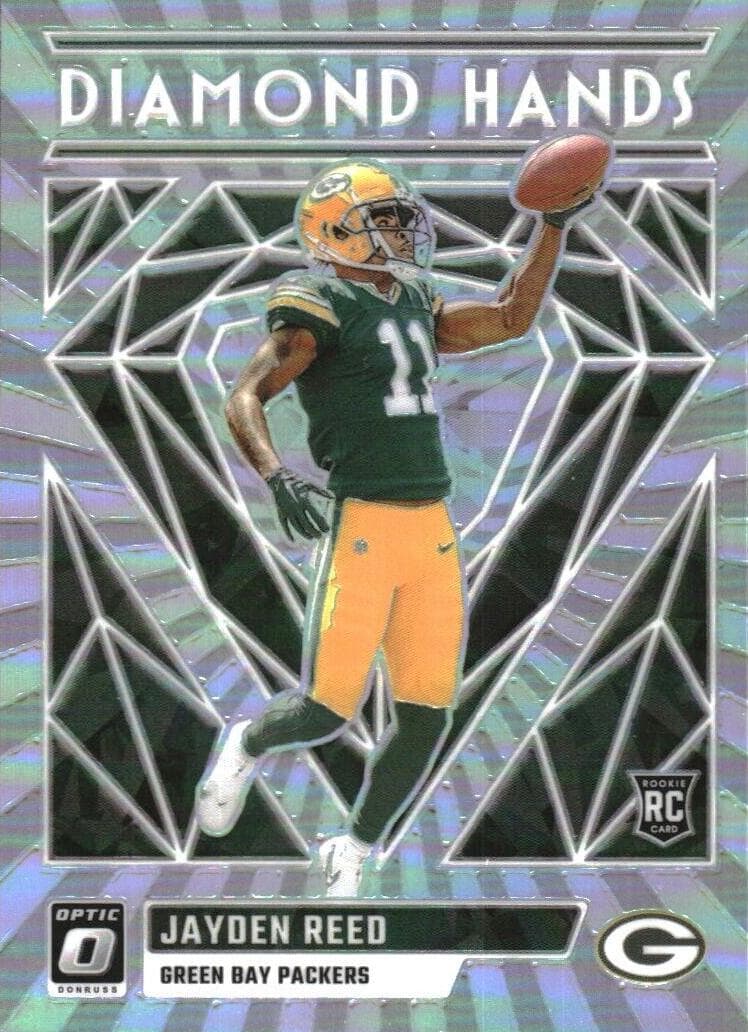 Jayden Reed 2023 panini Panini Donruss Optic