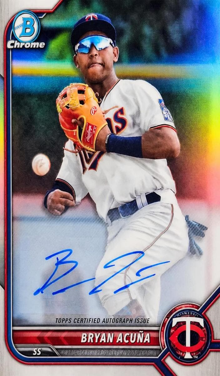 Bryan Acuna 2022 bowman