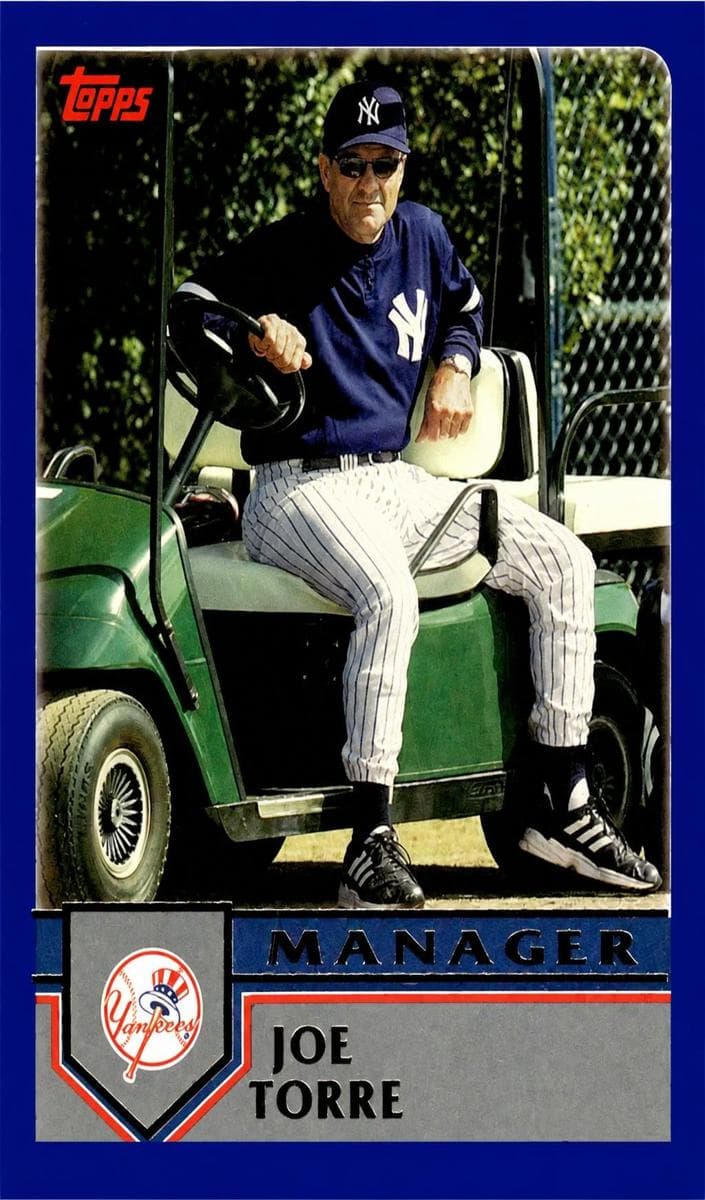 Joe Torre 2003 topps Topps