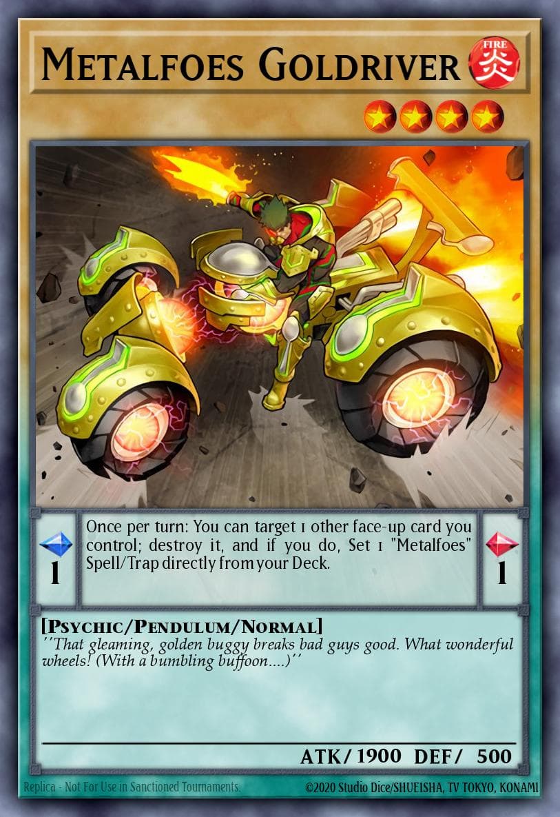 Metalfoes Goldriver #OP03-EN004