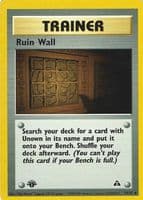 Ruin Wall 2001 Pokemon