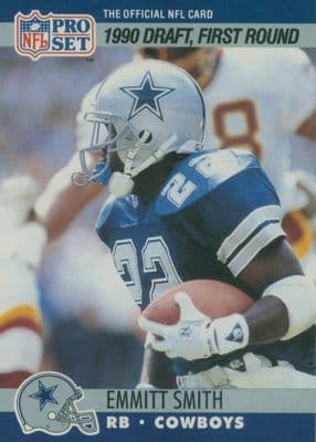 Emmitt Smith trading card