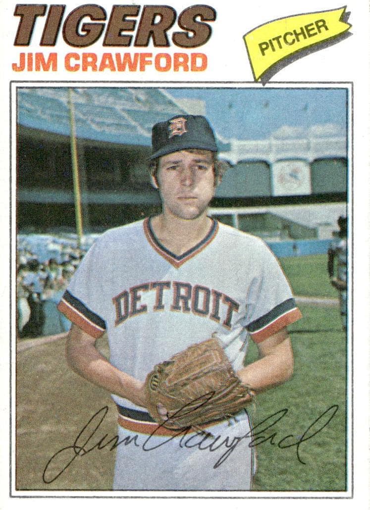 Jim Crawford 1977 topps Topps