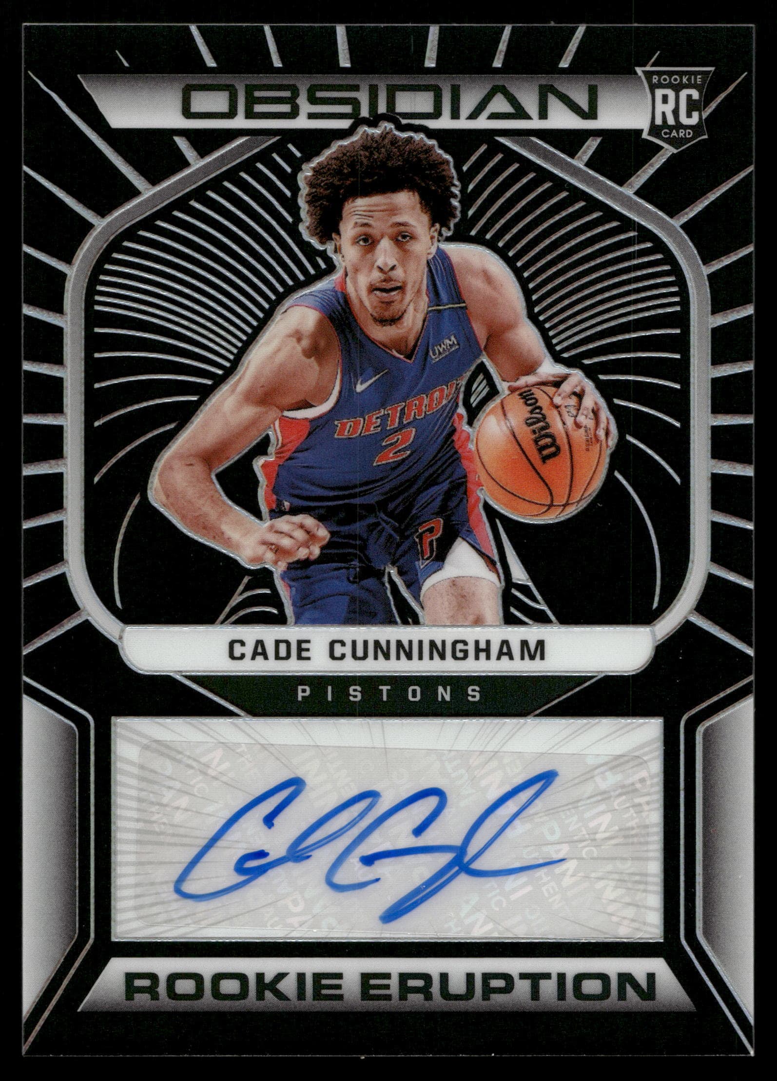 Cade Cunningham 2021 panini Obsidian