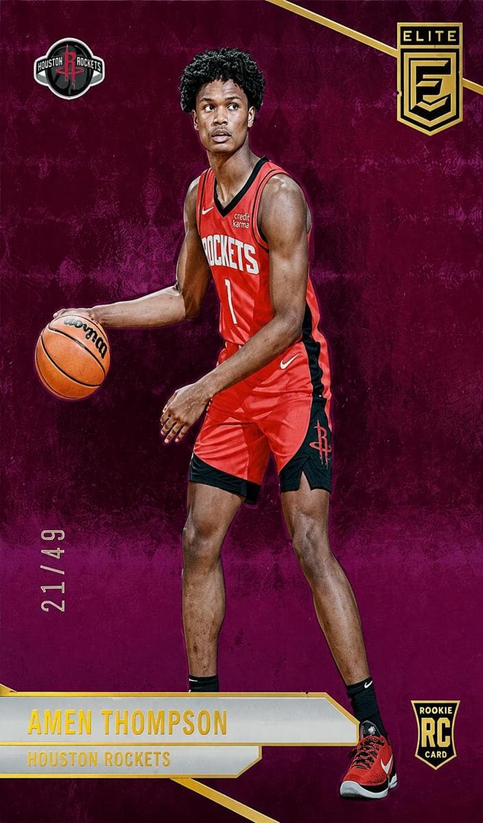 Amen Thompson 2023 panini Donruss Elite