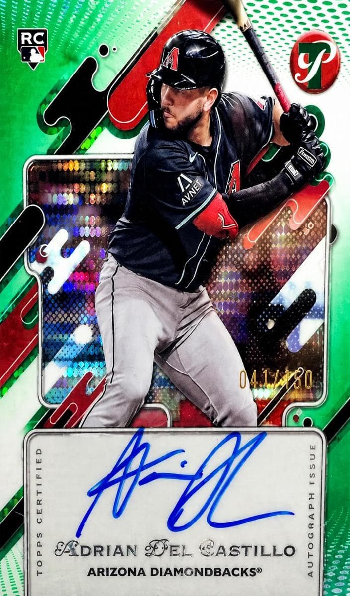 Adrian Del Castillo 2025 topps Topps Pristine