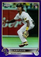CJ Abrams 2022 topps Topps Chrome Update
