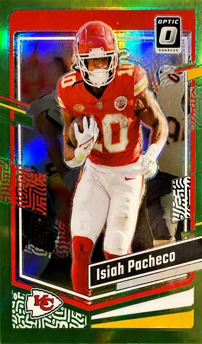 Isiah Pacheco 2023 panini Donruss Optic
