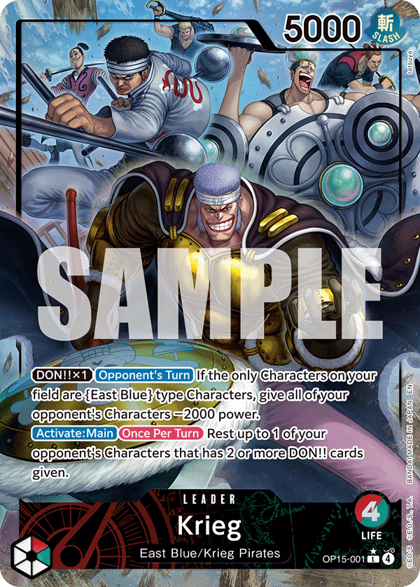Krieg 2026 One Piece Adventure on Kami's Island