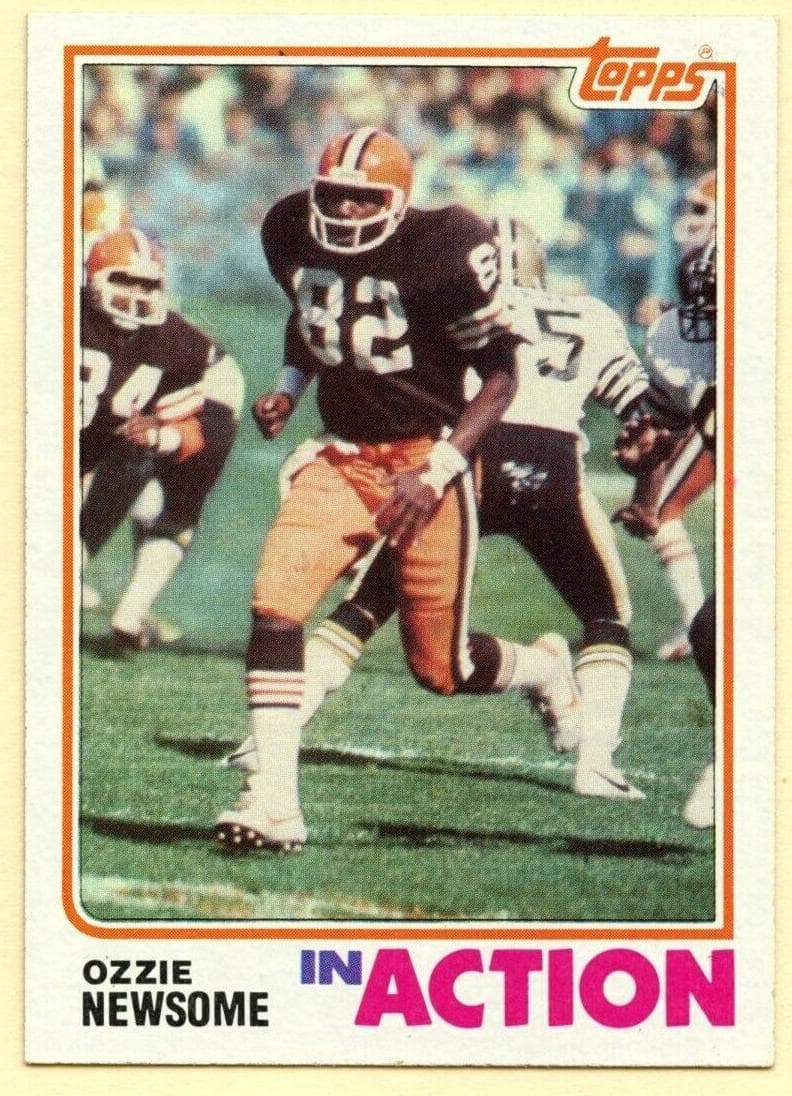 Ozzie Newsome 1982 topps Topps