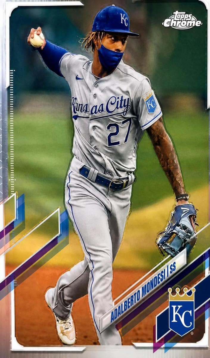 Adalberto Mondesi 2021 topps Topps Chrome