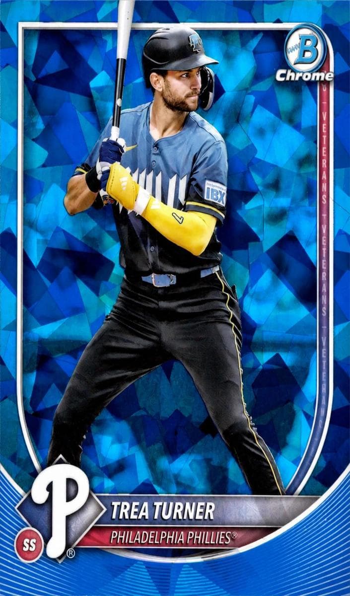 Trea Turner 2025 bowman Bowman Chrome