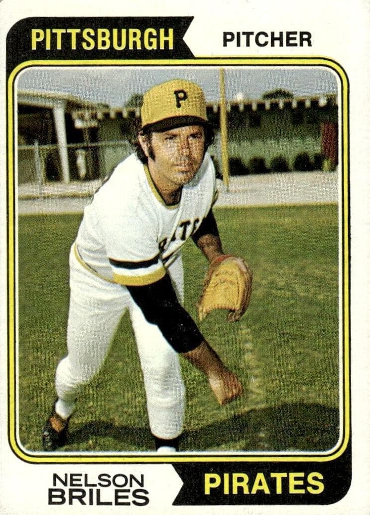 Nelson Briles 1974 topps Topps