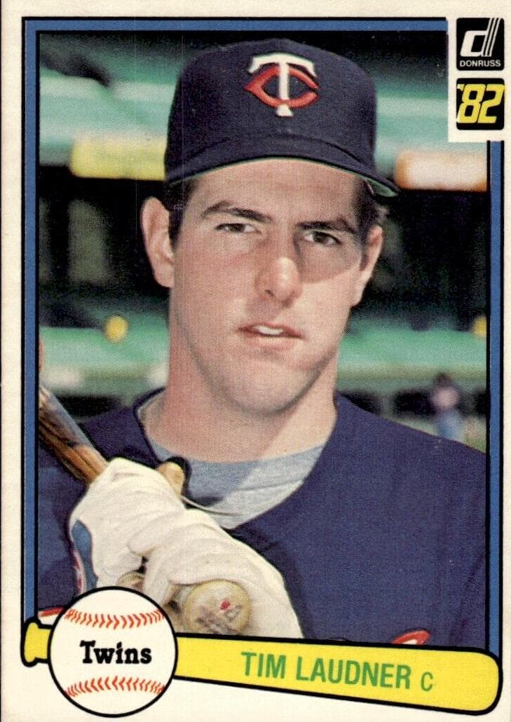 Tim Laudner 1982 panini Donruss