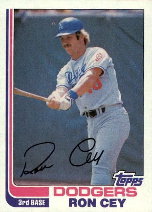 Ron Cey 1982 topps Topps