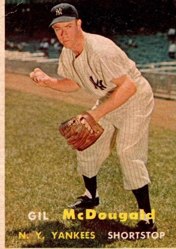 Gil McDougald 1957 topps Topps