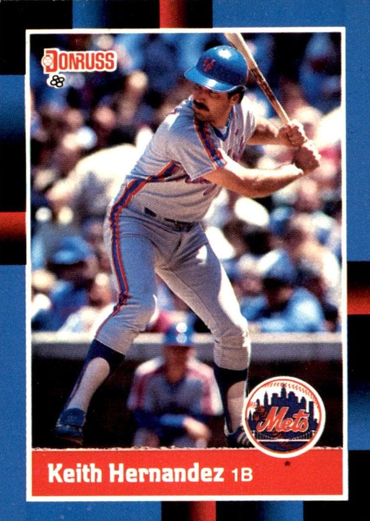 Keith Hernandez 1988 panini Donruss