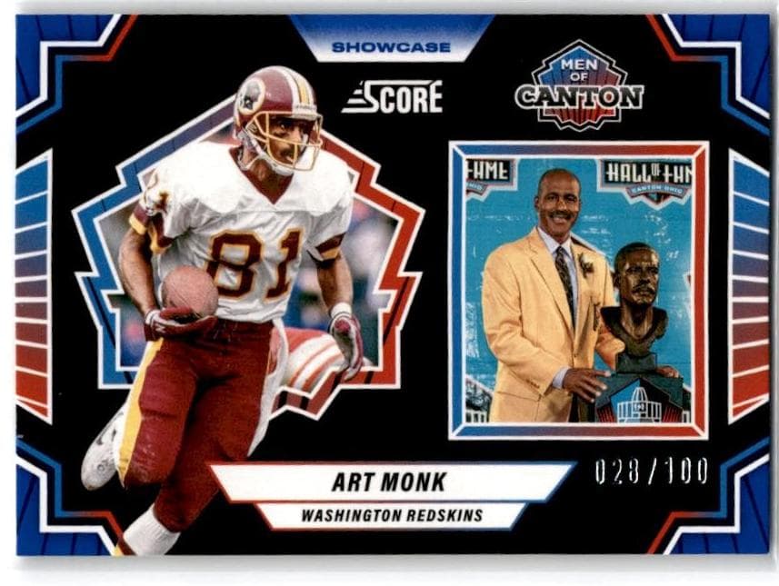 Art Monk 2025 panini Score
