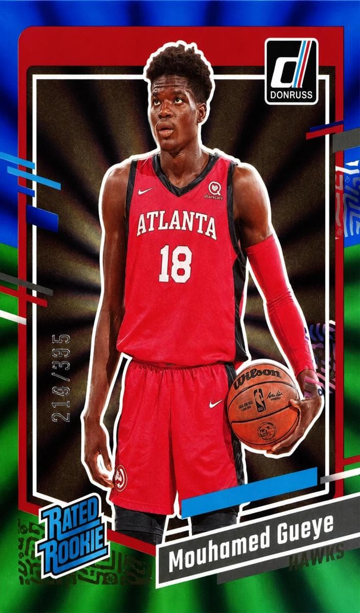 Mouhamed Gueye 2023 panini Donruss