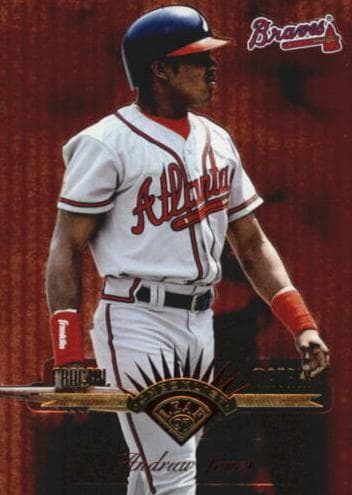 Andruw Jones 1997 leaf Leaf