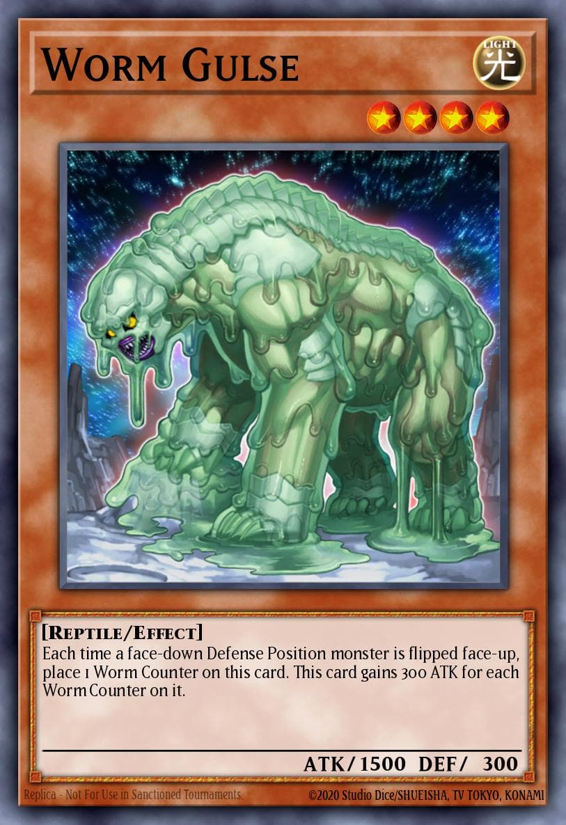 Worm Gulse 2010 Yu-Gi-Oh! Gold Series 3