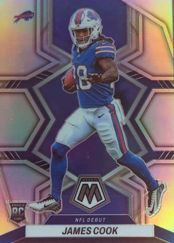 James Cook 2022 panini Mosaic NFL Debut - Genesis