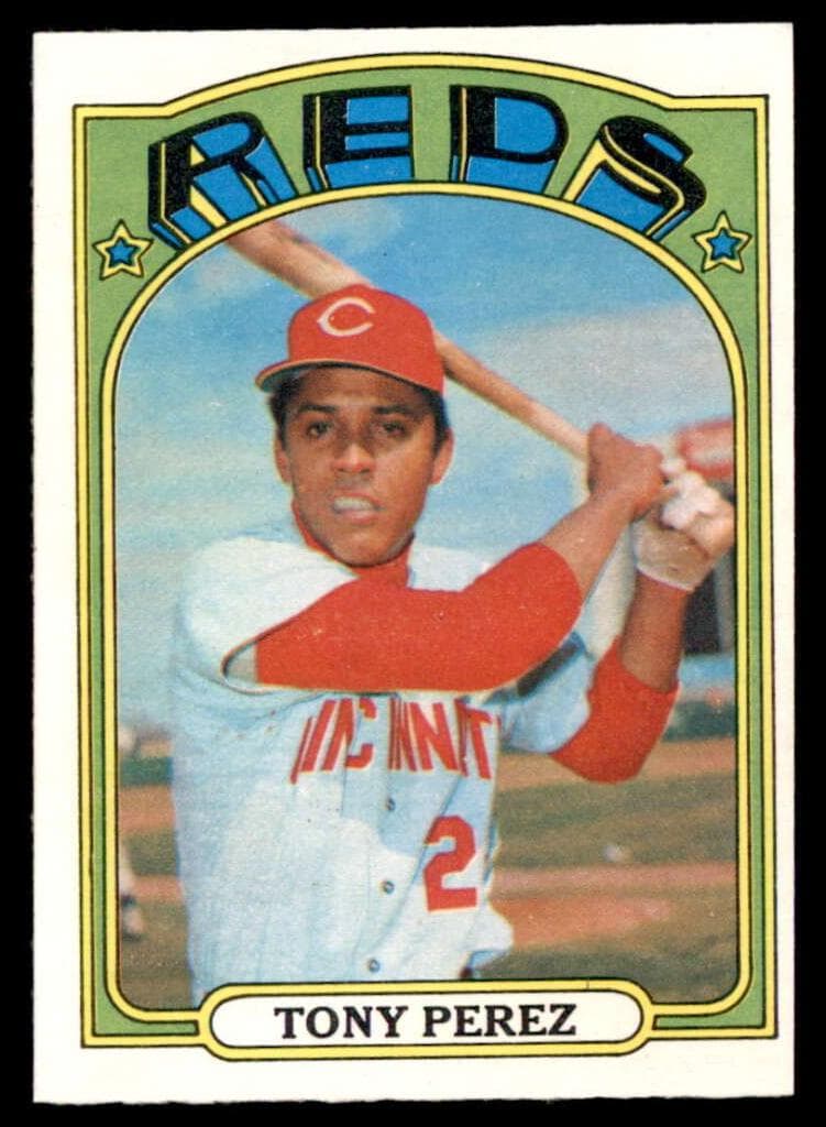 Tony Perez 1972 topps O-Pee-Chee