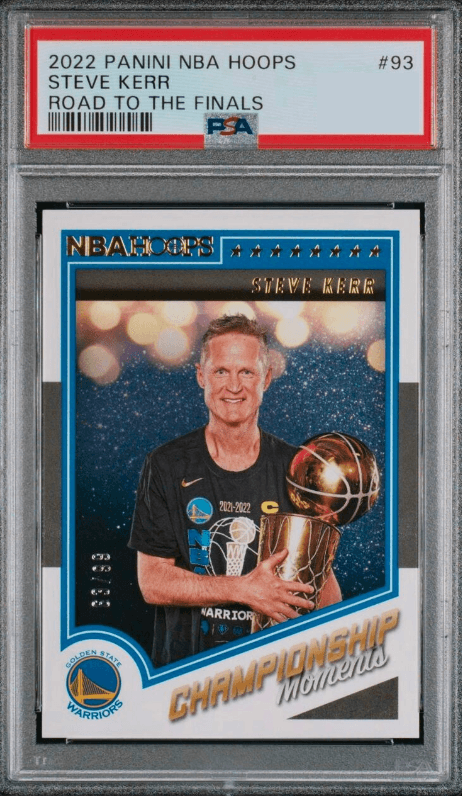 Steve Kerr 2022 panini Hoops