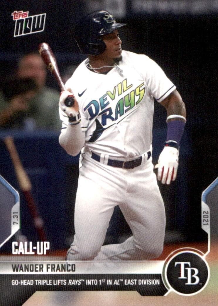 Wander Franco 2021 topps Now