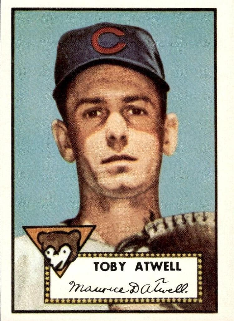 Toby Atwell 1952 topps Topps