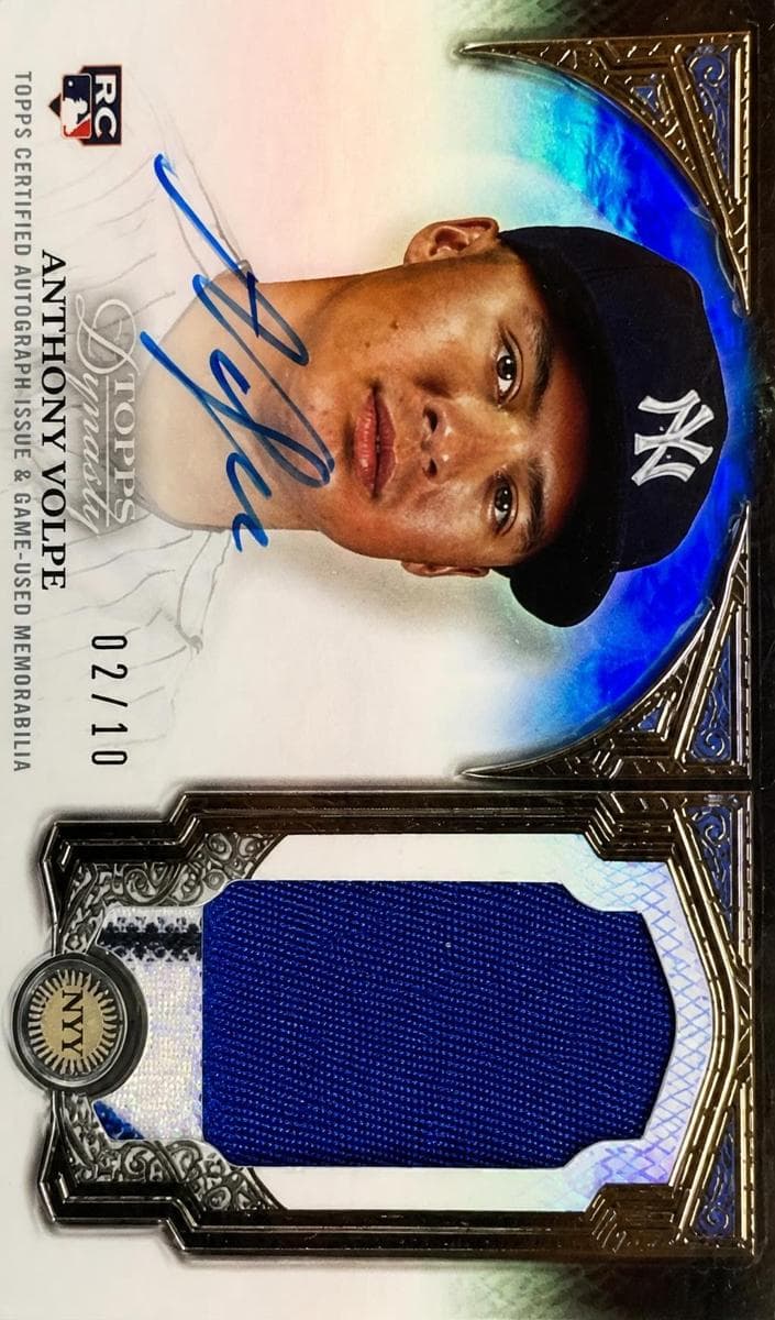 Anthony Volpe 2023 topps Topps Dynasty