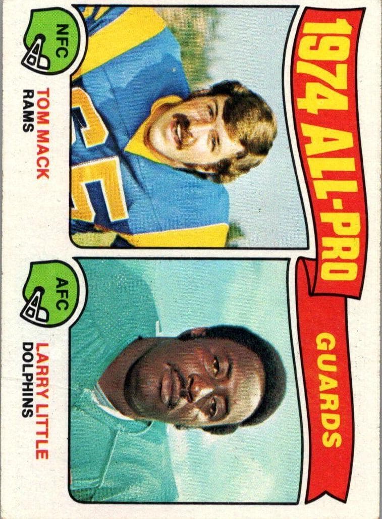 1974 All-Pro Guards (Tom Mack / Larry Little) #203