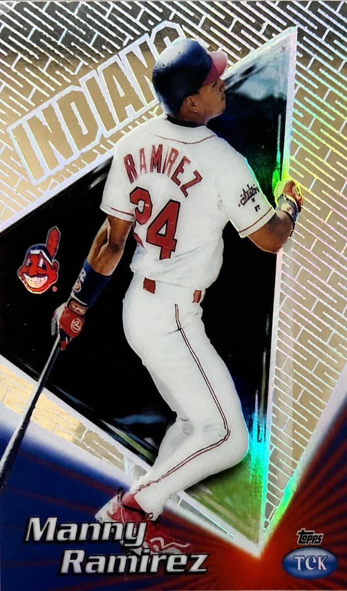 Manny Ramirez 1999 topps Topps Tek