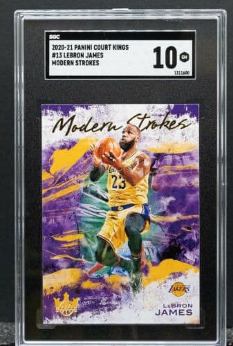 LeBron James 2020 panini Panini Court Kings