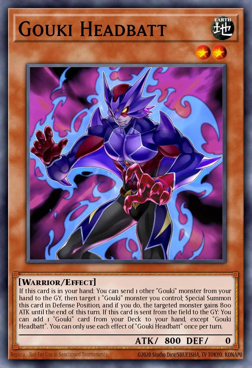 Gouki Headbatt #CIBR-EN006