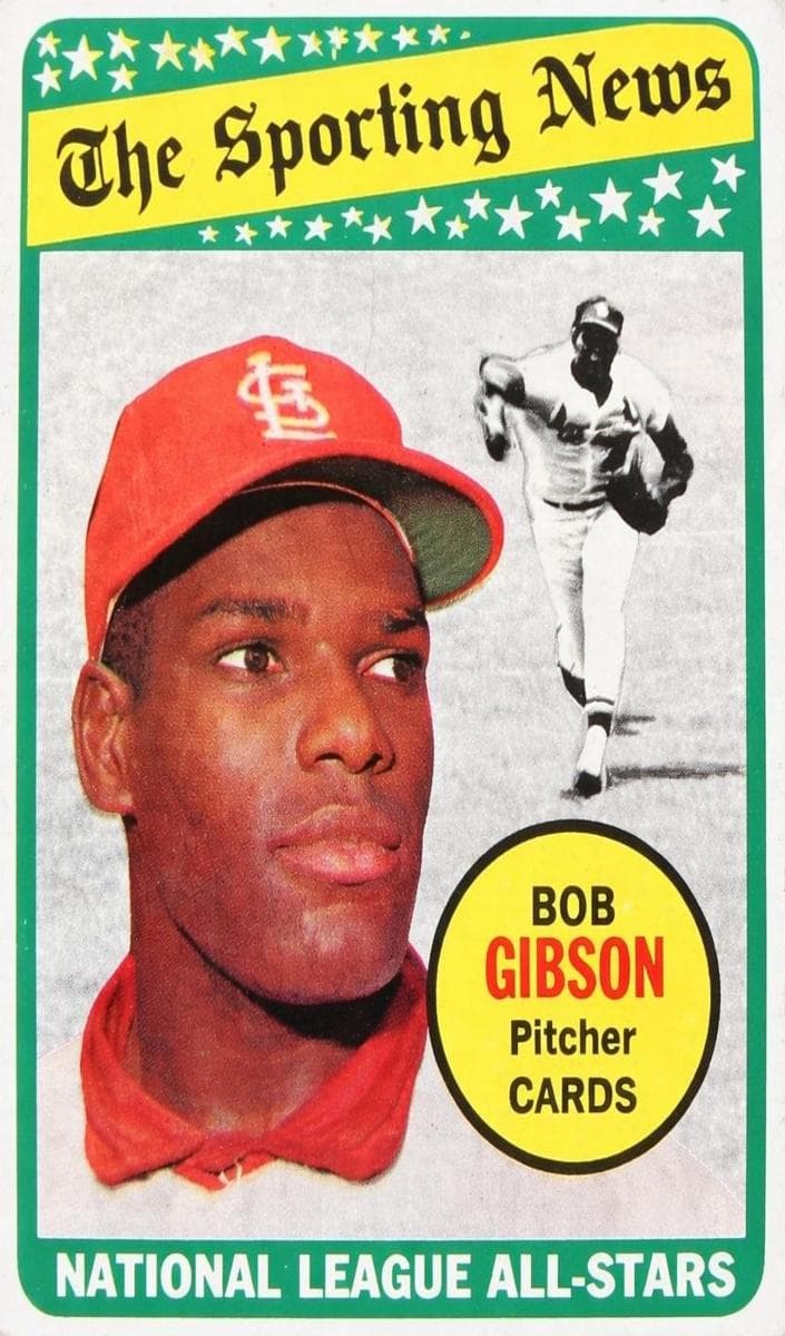 Bob Gibson 1969 topps Topps