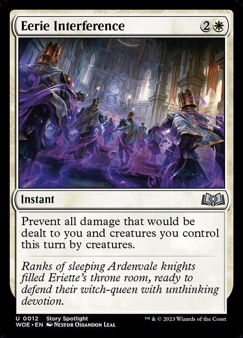 Eerie Interference 2023 Magic: The Gathering Wilds of Eldraine