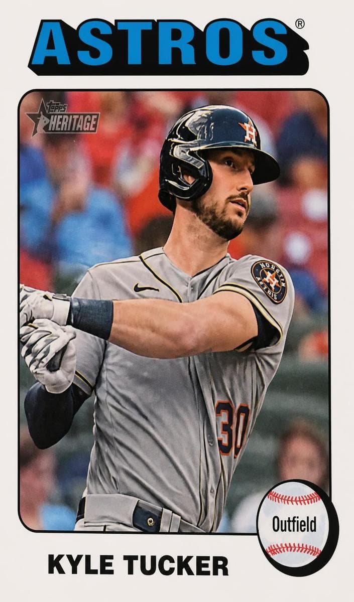 Kyle Tucker 2024 topps Topps Heritage