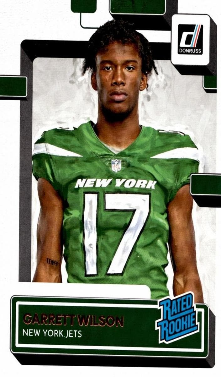 Garrett Wilson 2022 panini Panini Donruss