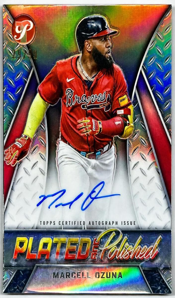 Marcell Ozuna 2025 topps Topps Pristine