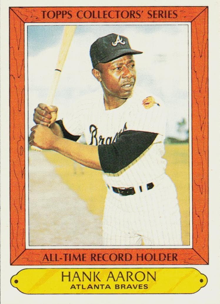 Hank Aaron 1985 topps