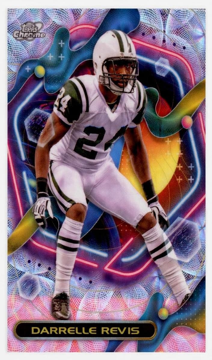 Darrelle Revis trading card
