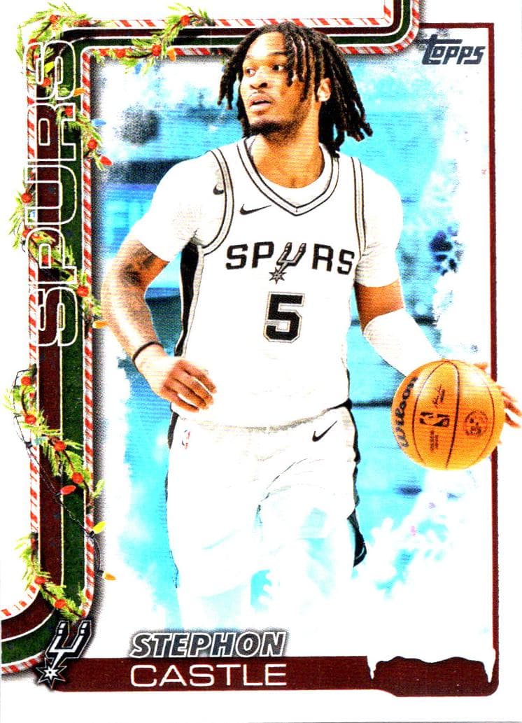 Stephon Castle 2025 topps Topps Holiday